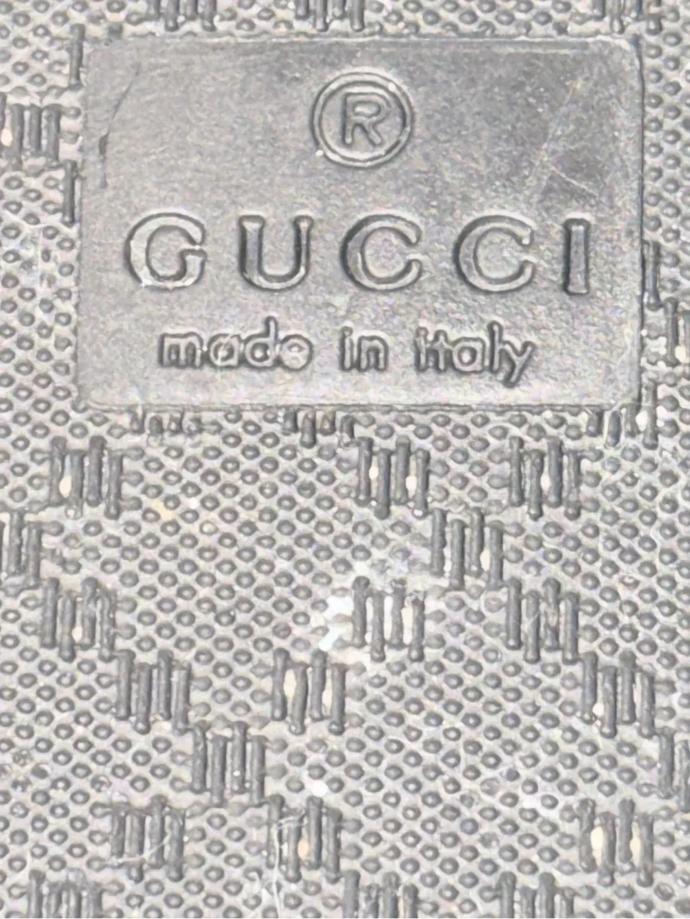 Gucci Black Guccissima Webbed Sneakers